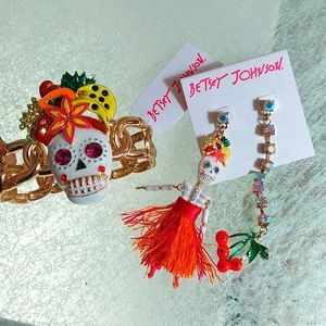 Betsey Johnson Fruit Skull Bundle